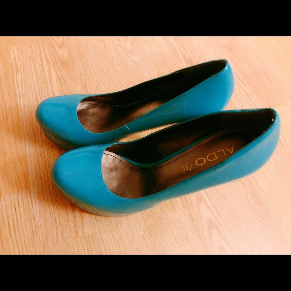 Beautiful platform genius leather heels